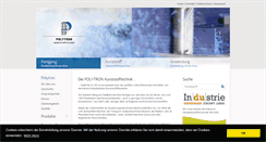 Desktop Screenshot of polytron-gmbh.de